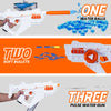 3-in-1 Water Gun Electric Gel Ball Blaster With Ammo