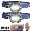 V696 Rechargeable LED Headlamp w/ Low Battery Indicator (Pack Of 2)